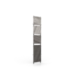 expositor de azulejos multiformato Panel Extensible 60 negro