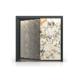 Expositor personalizable para azulejos Módulo 3500_ 5 luz antracita frontal