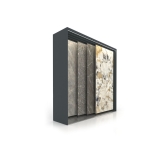 Expositor personalizable para azulejos Módulo 3500_ 5 luz antracita sx