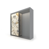 Expositor personalizable para azulejos Módulo 3500_ 5 luz plato dx