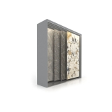 Expositor personalizable para azulejos Módulo 3500_ 5 luz plato sx