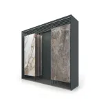 Mueble expositor de azulejos XXL Maxi Tiles 3900_5 luz antracita dx