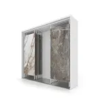 Mueble expositor de azulejos XXL Maxi Tiles 3900_5 blanco dx