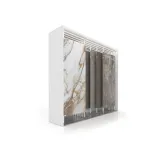 Mueble expositor de azulejos XXL Maxi Tiles 3900_5 luz blanco sx