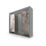 Mueble expositor de azulejos XXL Maxi Tiles 3900_5 luz plata dx