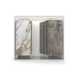 Mueble expositor de azulejos XXL Maxi Tiles 3900_7 luz blanco frontal