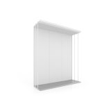 expositor para azulejos Módulo doble 7 blanco frontal