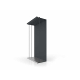 modulo simple antracita lateral
