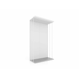 modulo simple blanco frontal