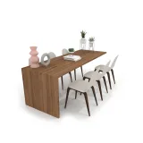 Mesa banco técnico para baldosas madera old oak 6 aerea