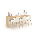 Mesa banco técnico para baldosas madera vicenza 6 lateral