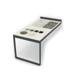 Mesa aerea bolon antracita