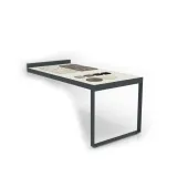 Mesa frontal bolon antracita