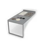 ceramic tile display boards Table silver dx