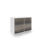 Módulo del banco técnico de trabajo MH Loose blanco 120x60 cerrado