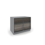 Módulo del banco técnico de trabajo MH Loose plata 120x60 cerrado
