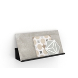 Expositor de azulejos Mini Estante negro lateral