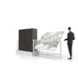 Exhibidores de pisos cerámicos Misuri 160x160 10 blanco abierto