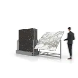 Exhibidores de pisos cerámicos Misuri 160x160 10 plata abierto