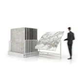 Exhibidores de pisos cerámicos Misuri 160x160 20 blanco abierto