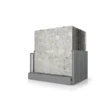 Exhibidores de pisos cerámicos Misuri 160x160 20 plata trasera