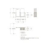Mueble expositor de azulejos Nebraska 10 160x80 plano