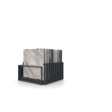 Mueble expositor de azulejos Nebraska 20 antracita 100x100 frontal