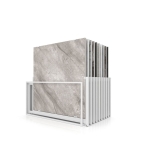 Mueble expositor de azulejos Nebraska 10 160x160 blanco frontal