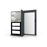 Expositor de azulejos Open XL 12+2 Antracita