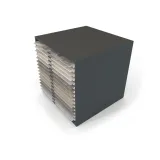 Cajonera para exponer azulejos Oregon 100x100 Antracita Aerea Bolon