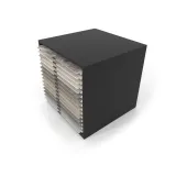 Cajonera para exponer azulejos Oregon 100x100 Negro Aerea