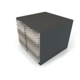 Cajonera para exponer azulejos Oregon 120x120 Antracita Aerea Bolon