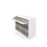 Cajonera para exponer azulejos Oregon 120X60 Blanco Abierto