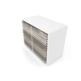 Cajonera para exponer azulejos Oregon 120X60 Blanco Aereo