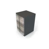 Cajonera para exponer azulejos Oregon 60X60 Antracita Aereo Bolon