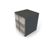 Cajonera para exponer azulejos Oregon 80x80 Antracita Aerea Bolon