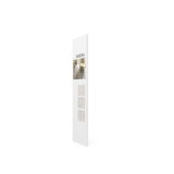 Exponer azulejos con Panel de comunicación 2400 blanco lateral