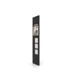 Exponer azulejos con Panel de comunicación 2400 negro sx