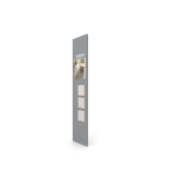 Exponer azulejos con Panel de comunicación 2400 plata sx