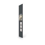 Exponer azulejos con Panel de comunicación 2800 antracita sx