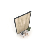 Panel para exponer azulejos Panel intercambiable 2400 h antracita aerea