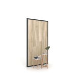 Panel para exponer azulejos Panel intercambiable 2400 h antracita frontal