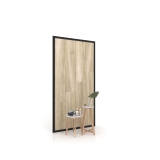 Panel para exponer azulejos Panel intercambiable 2400 h negro frontal