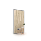 Panel para exponer azulejos Panel intercambiable 2400 h plata frontal