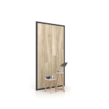 expositor de azulejos Panel intercambiable 120 2515h antracita frontal