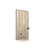 expositor de azulejos Panel intercambiable 120 2515h plata frontal
