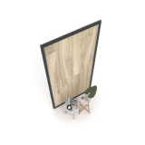 Panel para exponer azulejos Panel intercambiable 2800 h antracita aerea