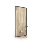 Panel para exponer azulejos Panel intercambiable 2800 h plata frontal