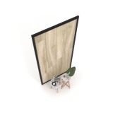 Panel para exponer azulejos Panel intercambiable 2800 h negro aerea