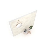 Expositor de azulejos Panel intercambiable 240 2400h blanco aerea